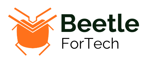 logo start-up beetle for tech